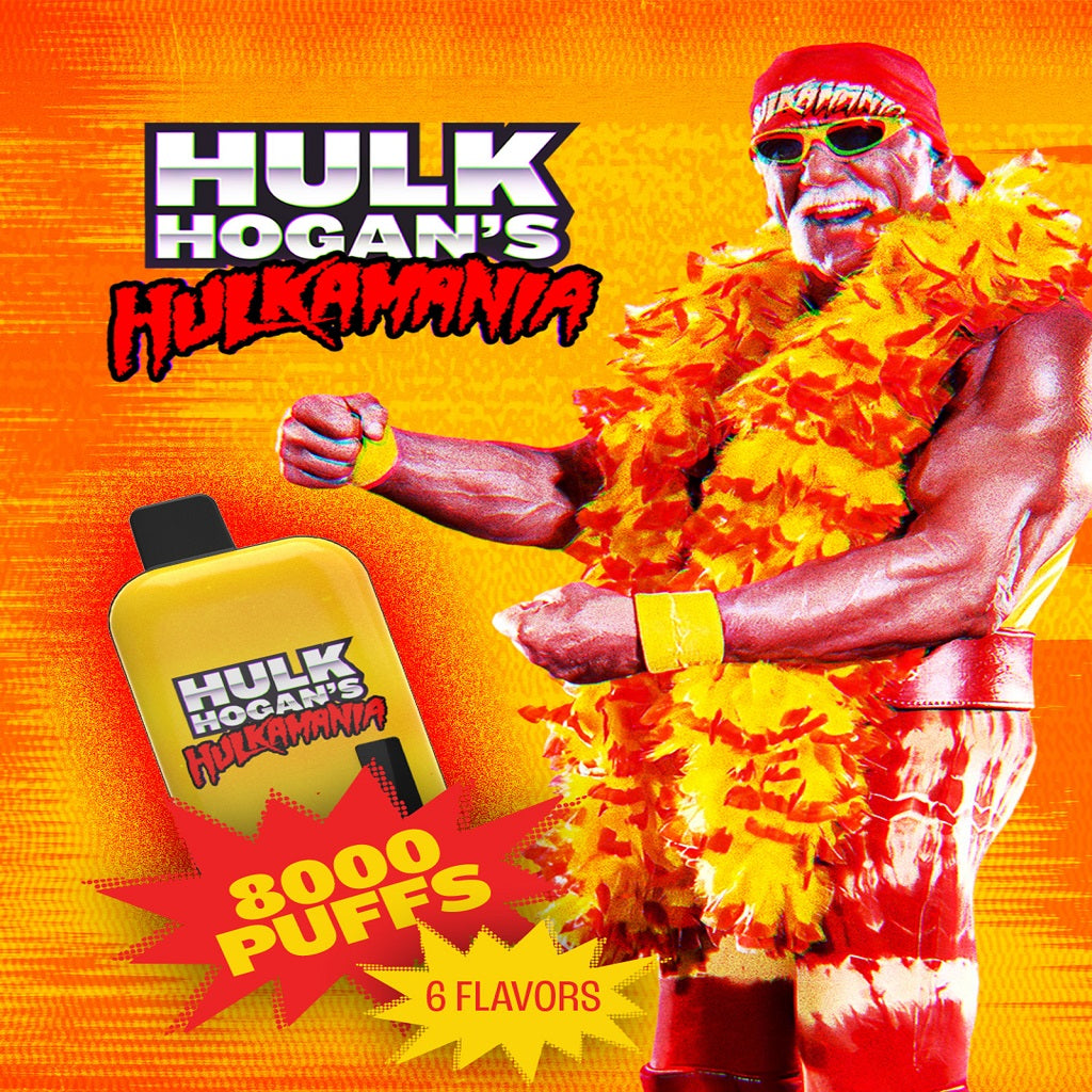 Hulk Hogan's Hulkamania 8,000 Puff Disposable