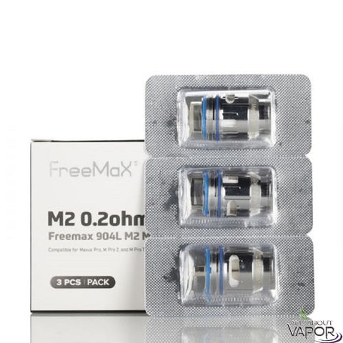 FreeMaX M2 Coil Replacement Coils Double Mesh 0.2Ω (3 Pack)
