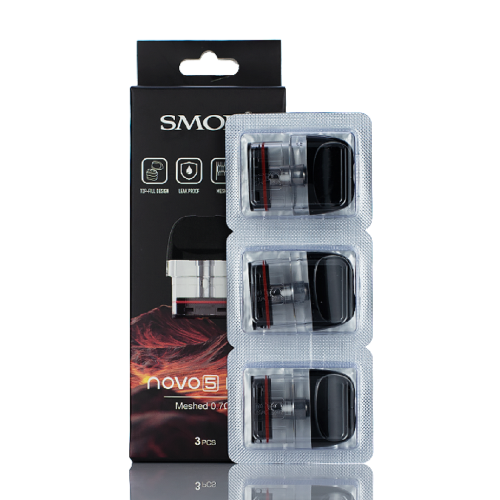 SMOK Novo 5 Replacement Pod (3 Pack) 0.7Ω