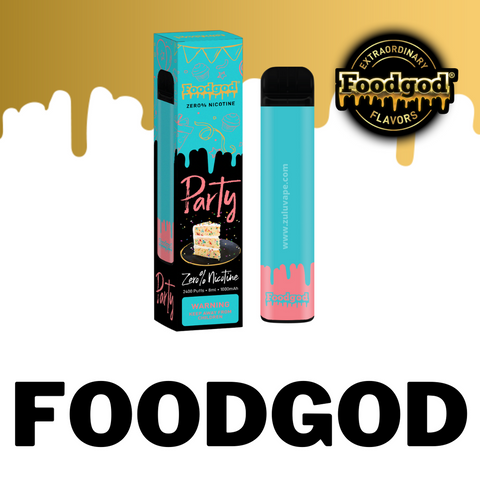 Foodgod Zero% Nicotine Disposable